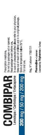 Combipar 200/50/200mg*